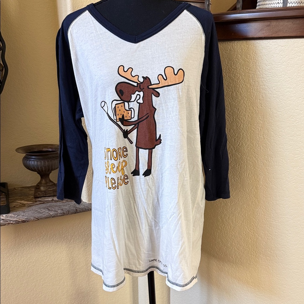 Lazy One Pajama Top